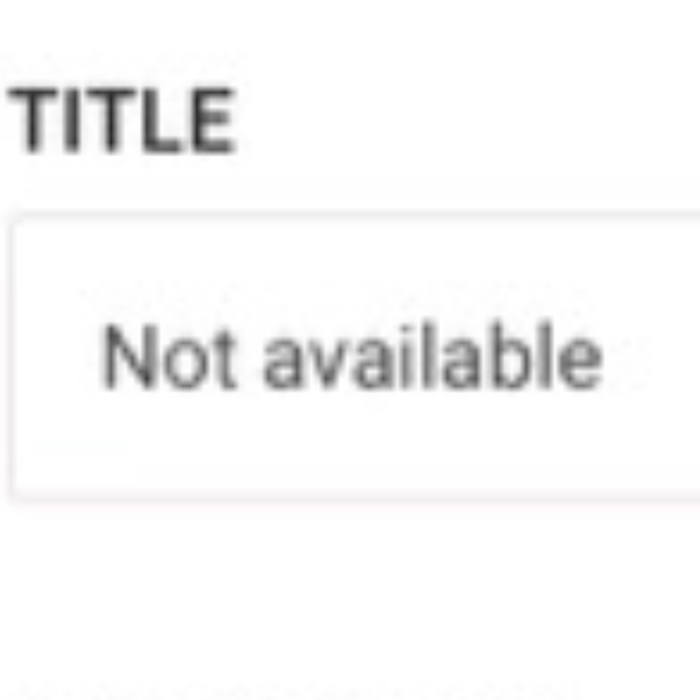 Not available